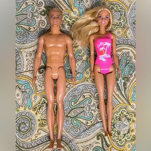 Barbie And Ken Dolls